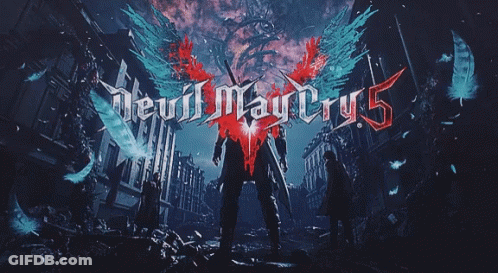Devil May Cry 5 Is A Video Game That Is Being Advertised GIF