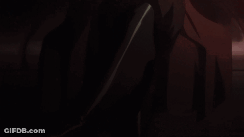 Devil May Cry Anime Character In Red Jacket GIF