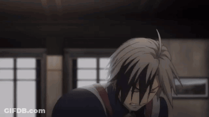 Devil May Cry Character Holding Gun GIF