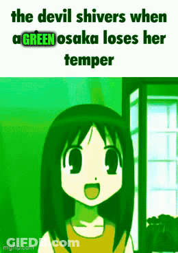 Devil Shivers When Green Osaka Loses Temper GIF