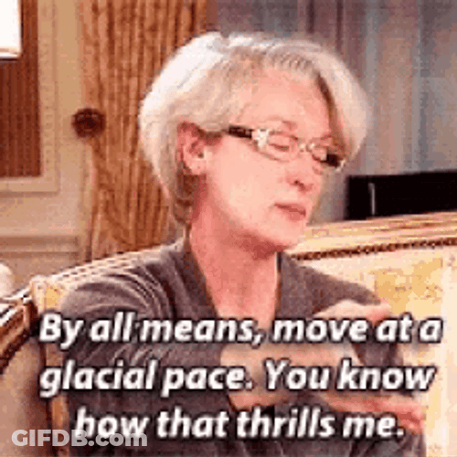 Devil Wears Prada  Miranda Priestly Move At Glacial Phase GIF