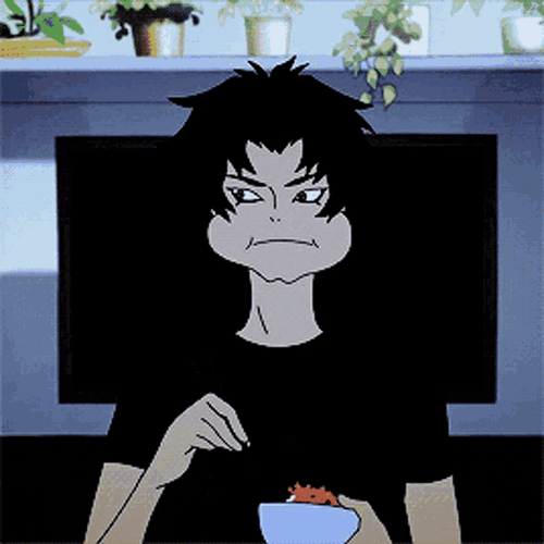 Devilman Crybaby Akira Eating Sushi GIF