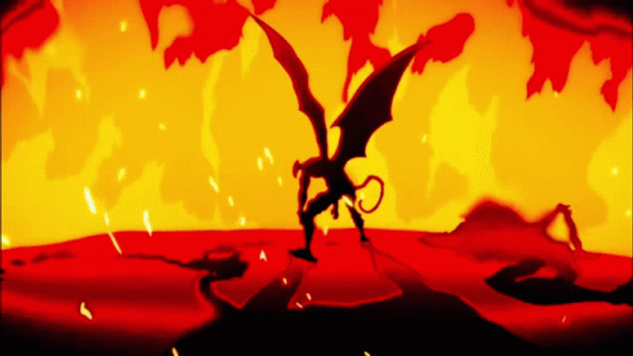 Devilman Crybaby Angry Satan GIF