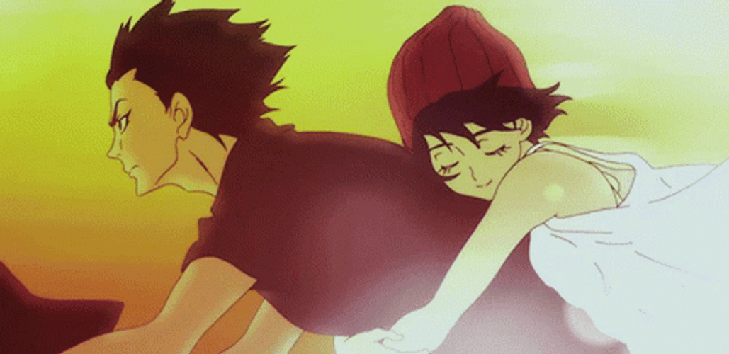 Devilman Crybaby Bike Ride GIF