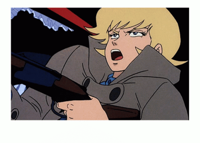 Devilman Crybaby Ryou Loading Gun GIF