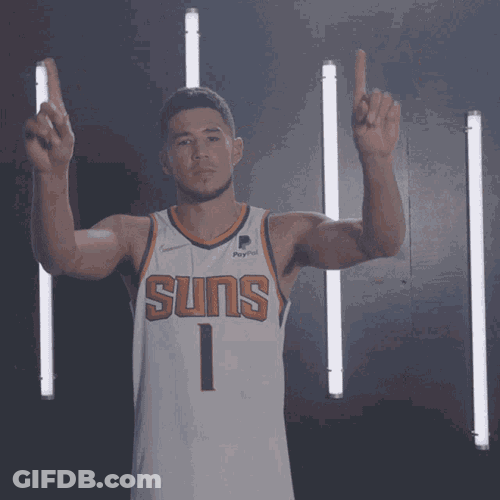 Devin Booker Phoenix Suns GIF