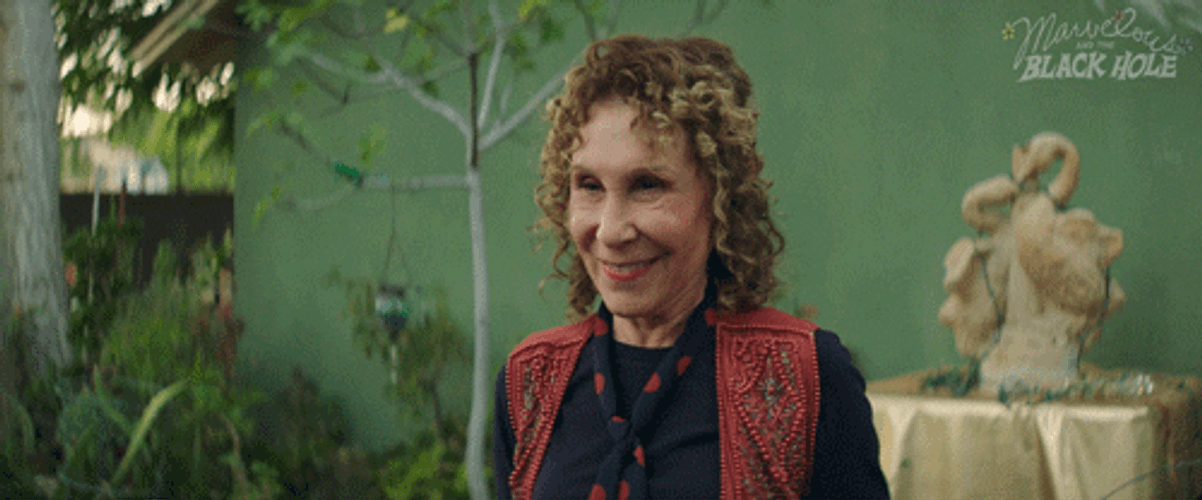 Devious Old Lady Creepy Smirk GIF