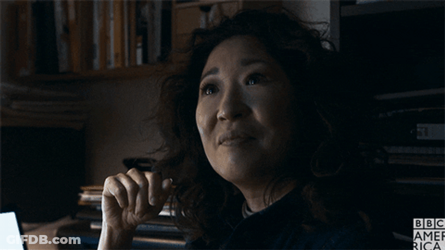 Devious Sandra Oh Killing Eve GIF