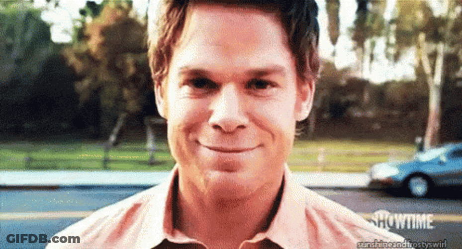 Dexter Morgan Close Up Image Compilation GIF