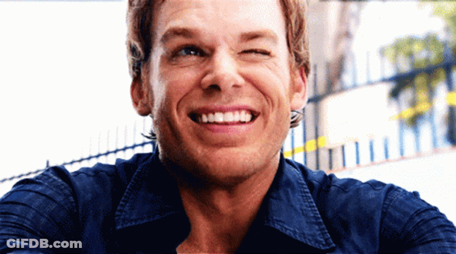 Dexter Morgan Sinister Smile GIF