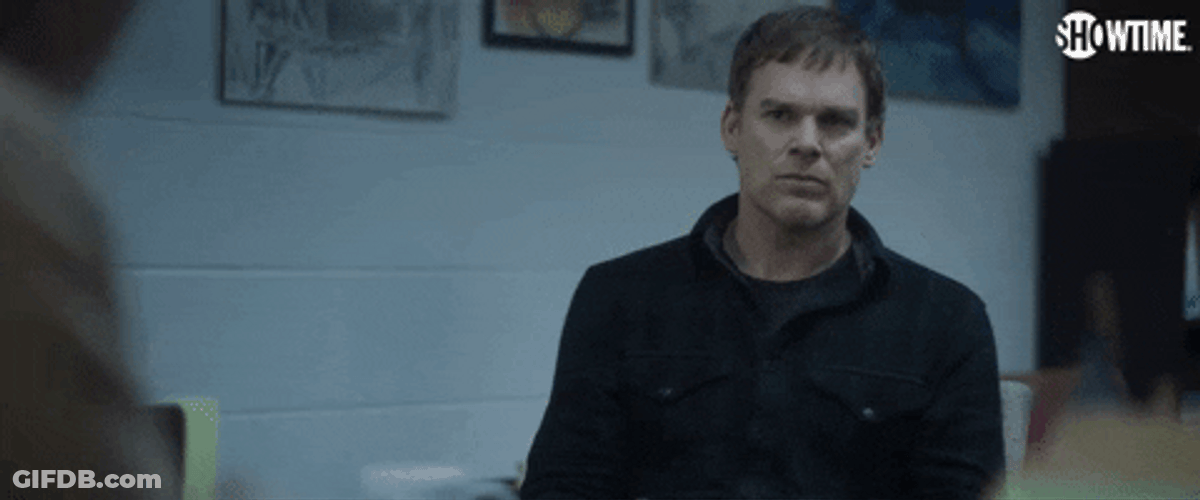 Dexter: New Blood Being Intrigued GIF