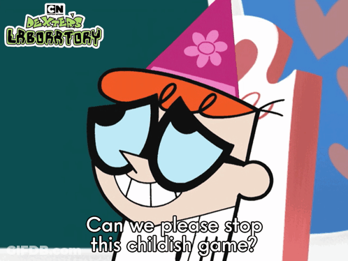 Dexter's Laboratory Cartoon Character GIF