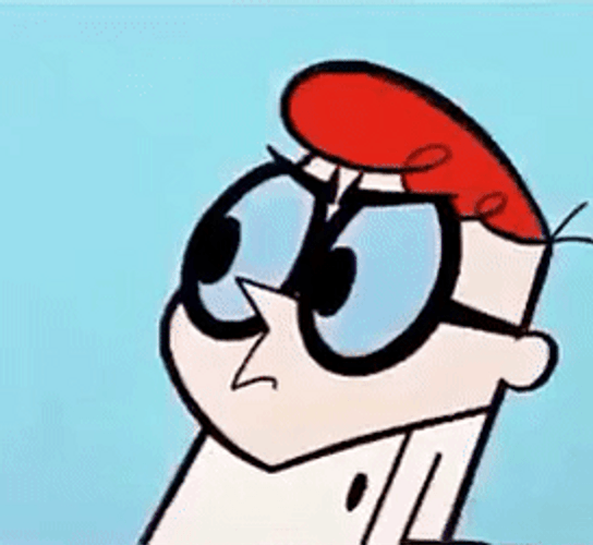 Dexter's Laboratory Dexter Funny Kiss GIF