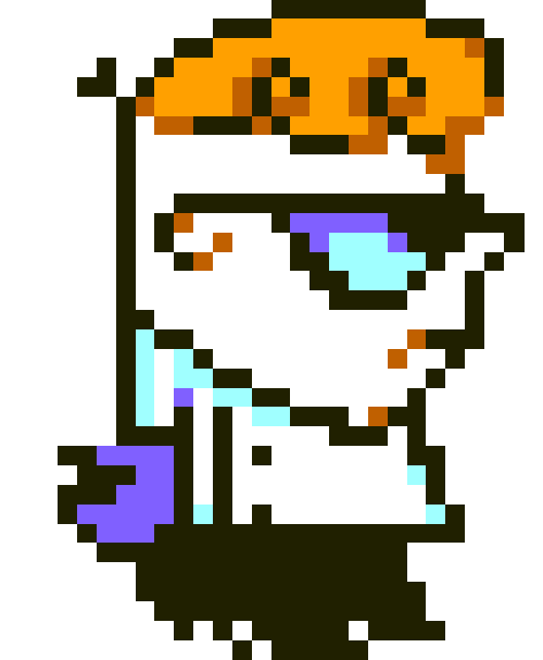 Dexter's Laboratory Dexter Pixel Sticker GIF
