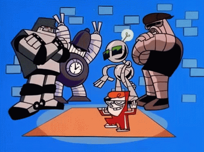 Dexter's Laboratory Dexter Robot Dance GIF