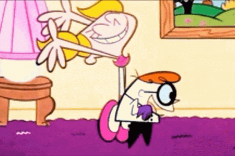 Dexter's Laboratory Siblings Sneak Out GIF
