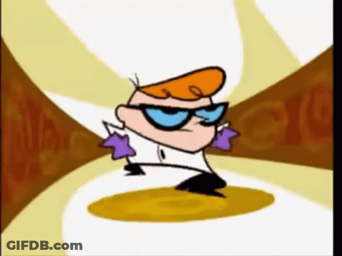Dexter Walking In Dexter's Laboratory GIF
