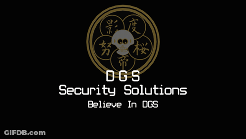 DGS Security Solutions Skull Logo GIF
