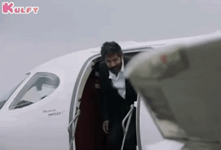 Dhruva Private Jet Landed GIF
