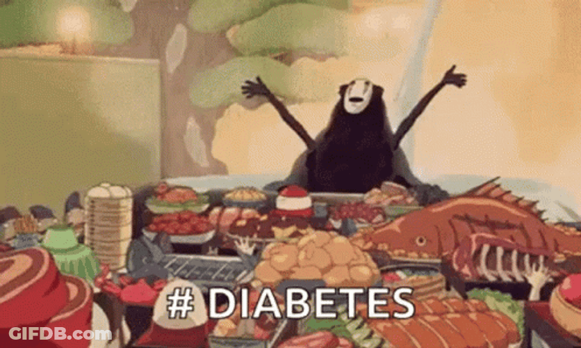 Diabeetus Is Flowing Ahead GIF