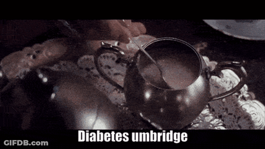 Diabetes Dolores Umbridge Stirring Coffee GIF