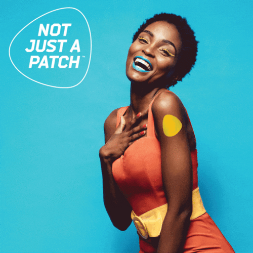 Diabetes Skin Patch Sensor GIF