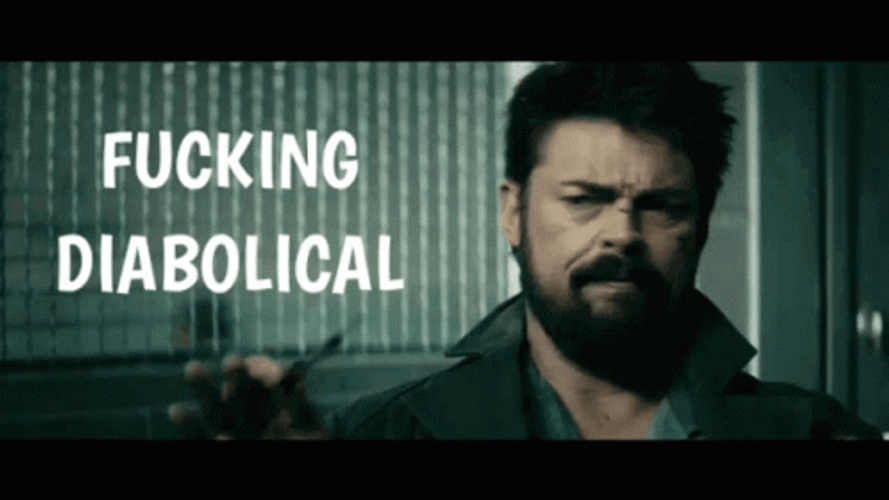 Diabolical The Boys Billy Butcher GIF