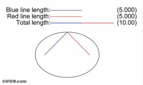 Diagram Of Blue, Red, And Total Length GIF
