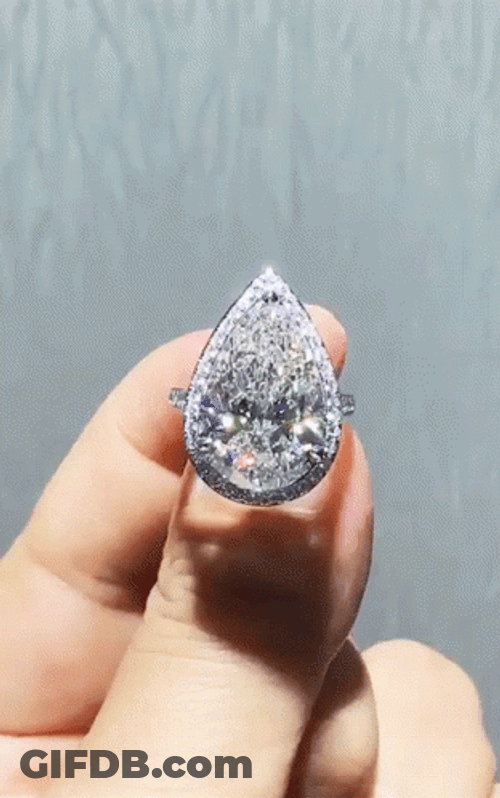 Diamond Engagement Ring Fiance Flex GIF