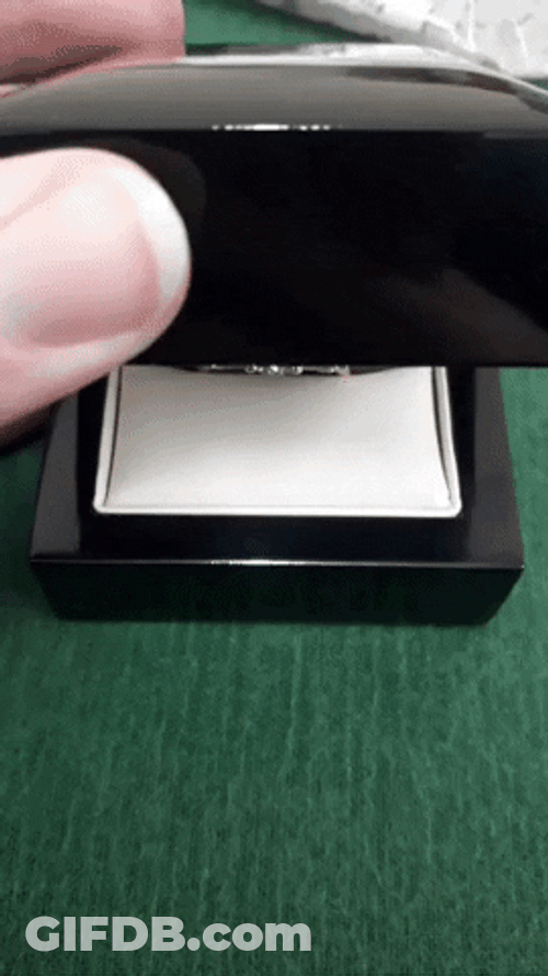 Diamond Engagement Ring Surprise Proposal GIF