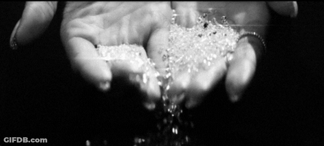 Diamond Hands In Aesthetic Art GIF
