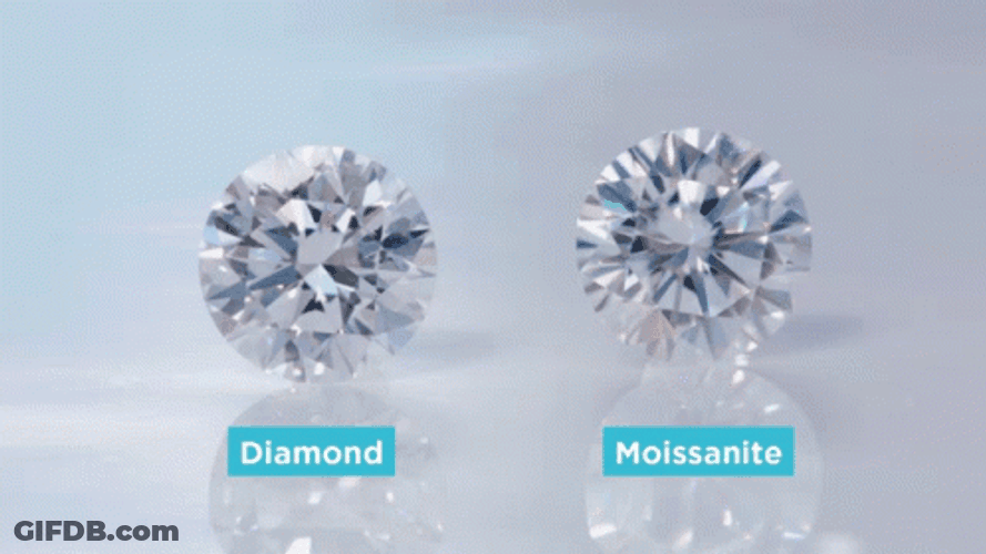 Diamond Moissanite Brilliant Gems Sparkling GIF