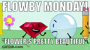 Diamond Pencil Bubble Saying Flowby Monday Flower's Pretty Beautiful GIF