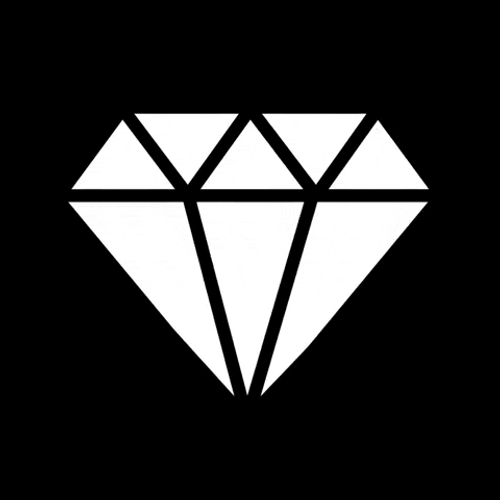 Diamond Supply Co Black & White GIF