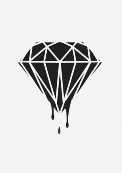 Diamond Supply Co Dripping Diamond GIF