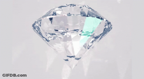 Diamond With Green Stripe GIF
