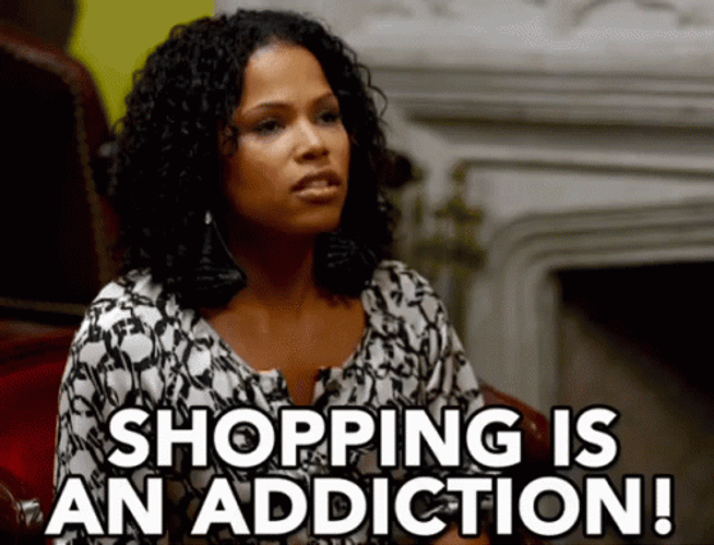 Diandra Lyle Shopping Addiction GIF