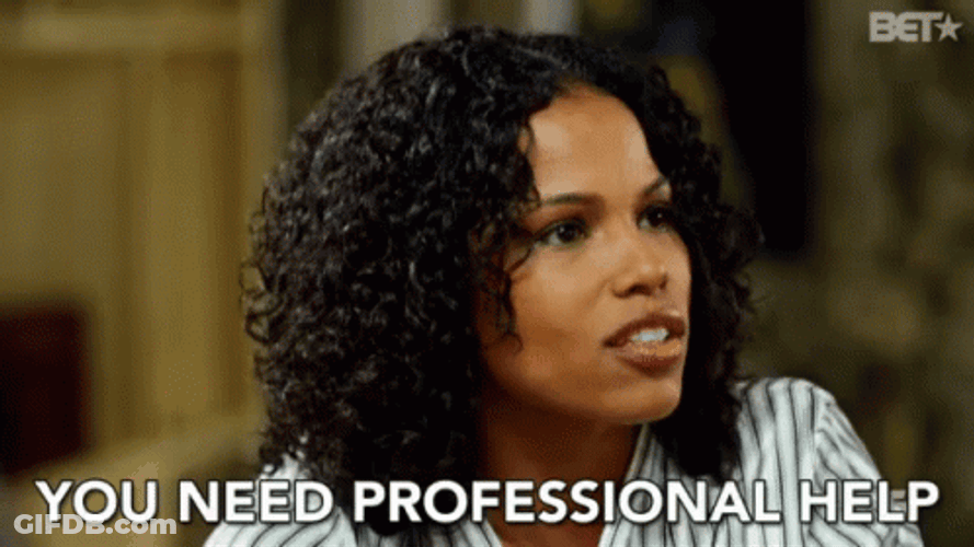 Diandra Lyle Stop Get Some Help GIF