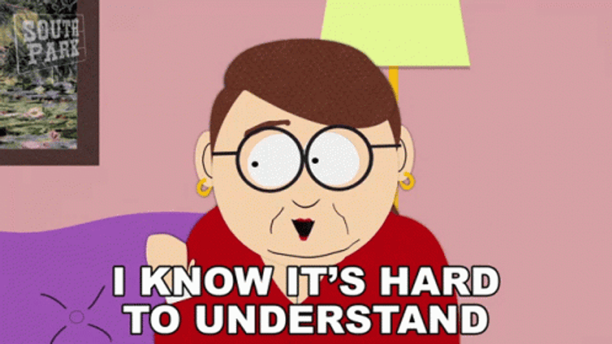 Diane Choksondik Know It's Hard To Understand GIF