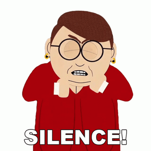 Diane Choksondik Silence I Kill You GIF