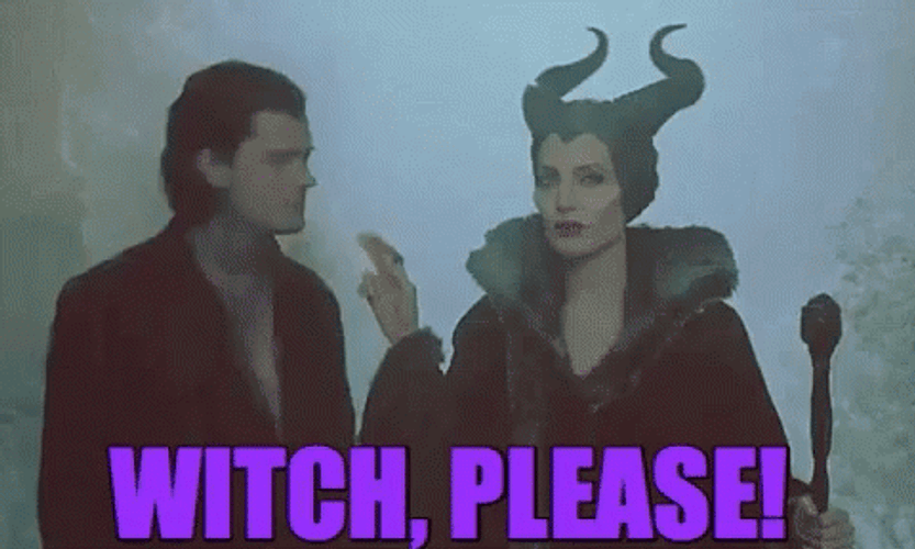 Diaval Witch Please GIF