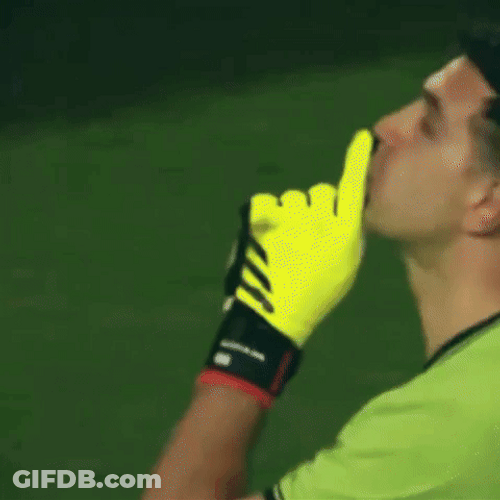 Dibu Emiliano Martinez Shhh GIF