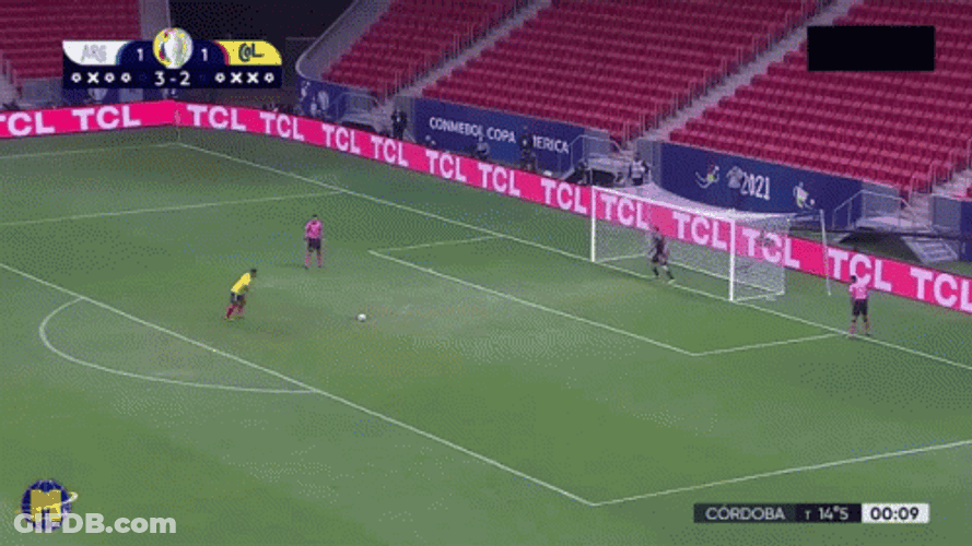 Dibu On Colombia National Football GIF