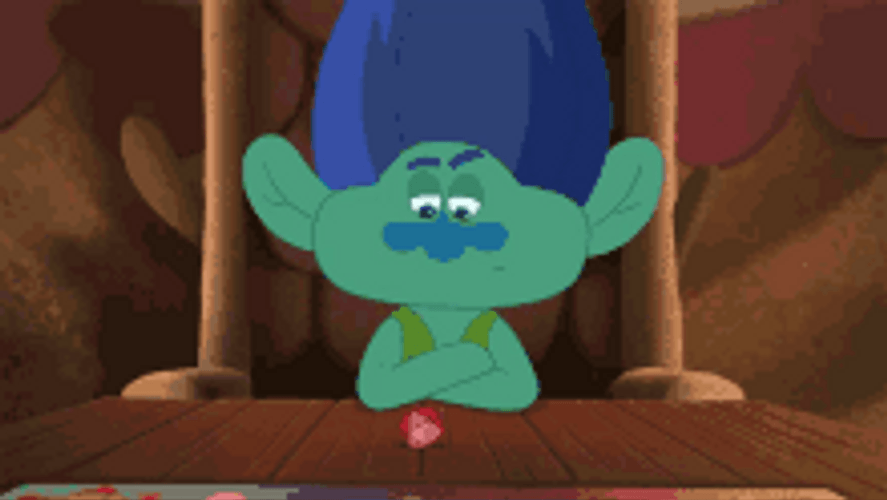 Dice Roll Trolls Skylar Astin Animated Movie GIF