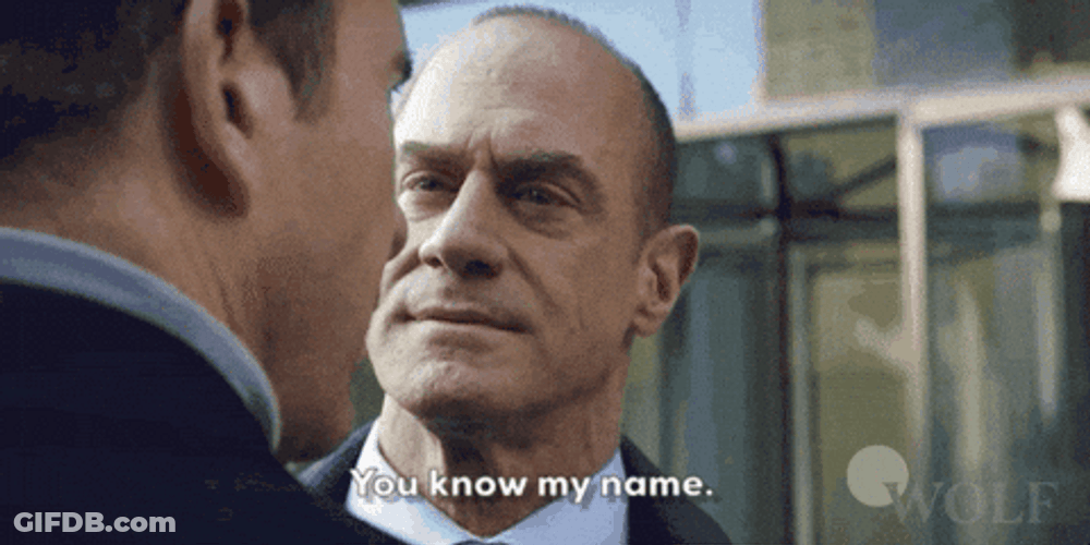 Dick Wolf You Know My Name GIF