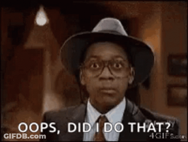 Did I Do That Confused Steve Urkel GIF