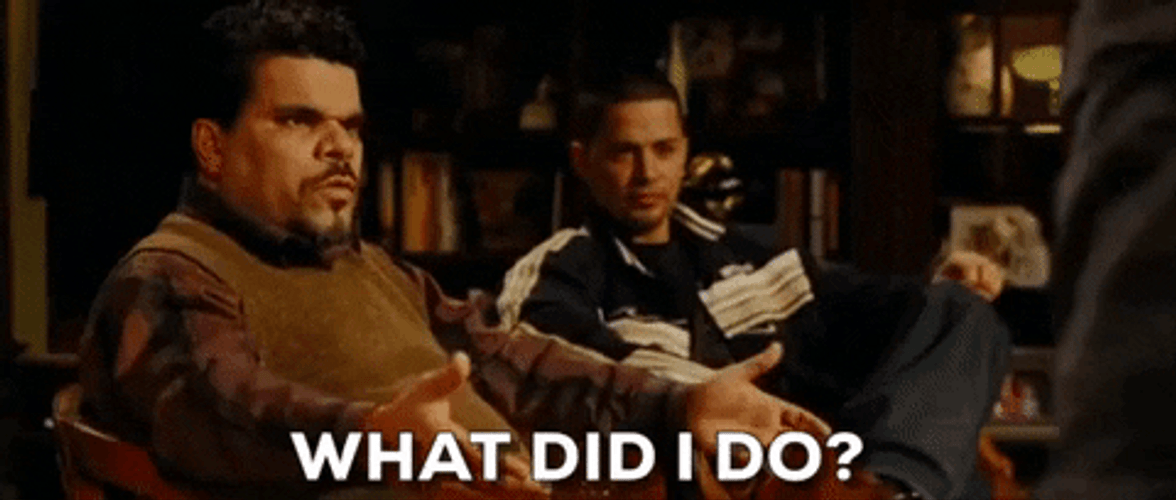 Did I Do That Luis Guzman Christmas Movies GIF