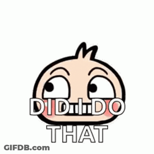 Did I Do That Oops Cute Cartoon GIF
