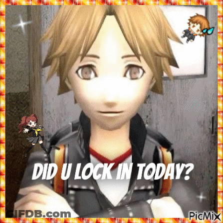 Did U Lock In Today Video Game Character GIF