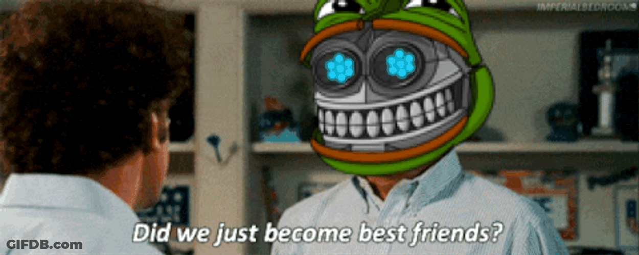 Did We Just Become Best Friends Beep Coin GIF